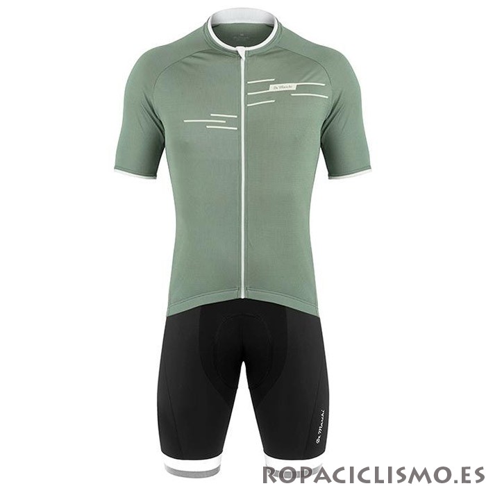 2020 Maillot De Marchi Tirantes Mangas Cortas Luz Verde